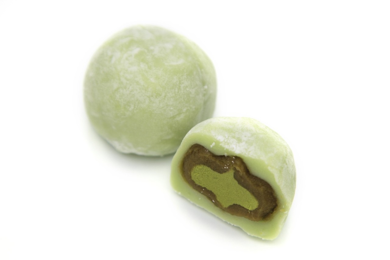 クリーム大福 抹茶 上品な抹茶の香りと、ふんわりなめらか抹茶クリームのハーモニーは、まさに食べるお茶です。